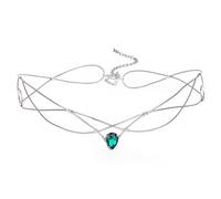 PartyforU Fairy Elf Crown Headmade for Wedding Women, Medieval Elven Circlet for Renaissance Celtic Costume Accessories