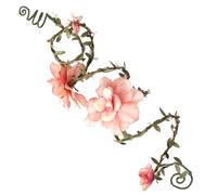 PartyforU Fairy Floral Arm Wrap - Pink Flower Fairy Arm Wrap Accessories for Women Forest Renfaire