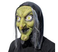 PartyHop - Old Witch Mask - Halloween Scary Horror Cosplay Costume