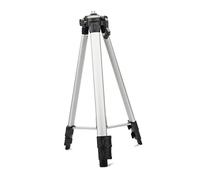 PartyKindom 1.2 Metres Telescoping Pole and Aluminium Tripod with Ribbed Rubber Feet Multi-Purpose Mounting Kit for Level Meter for Contractors and Industrial Use