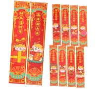 PartyKindom 1 Box Dragon Year Lucky Money Bags with Decorative Dragon Patterns Paper Red Envelopes for Cash Greeting Cards and Invitations Versatile Festival Lottery Packets for Spring