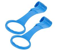 PartyKindom 1 Pair Baby Walking Assistant Pull Rings for Infant Bed with Smooth and Rounded Edges, Portable PP Material, for Traveling and Learning to Walk