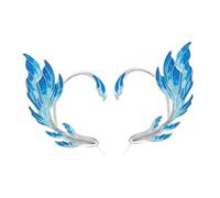 PartyKindom 1 Pair Goldfish Ear Cuff Earrings for Women Stylish Non Piercing Wrap Design Chic Jewelry for Daily Wear and Special Occasions Lightweight and Comfortable