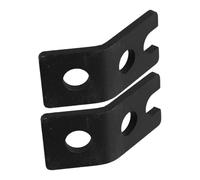 PartyKindom 1 Pair Motorcycle Auxiliary Light Mount Bracket Aluminum Alloy Backup Reverse Mount for LED Chase Lights Flagpoles Space Saving Design Simple Installation Versatile Use