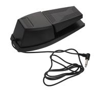 PartyKindom 1 PC Professional Thickened Piano Sustain Pedal Nonslip Damper Foot Pedal for Electric Keyboards Black Cable