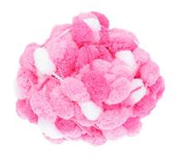 PartyKindom 1 Roll Handmade Knitting Yarn Thread Line Slender and Supple Breathable Pink Yarn for Household Hand-Knitting and DIY Handcrafts Projects