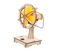 PartyKindom 1 Set DIY Science Model Fan Kit Electric Learning Assembly for Classroom Supplies Engaging Educational Kit for Explore