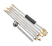 PartyKindom 1 Set High Pressure Washer Tool Set Car Washing Machine Extension Wand with Sprayer Nozzle for Car Wash and Chassis Cleaning