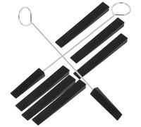 PartyKindom 1 Set Piano Tuning Kit Professional Set with Mute Forks Damper Sticks for Easy Tuning Durable Materials Essential Tools for Piano Tuners