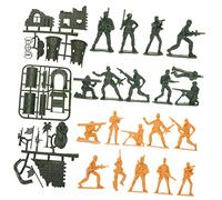 PartyKindom 1 Set Plastic Army Men Action Figures for Educational Play Imaginative Scenes Great for Birthday and Room Decoration Inspires Creativity and Confidence