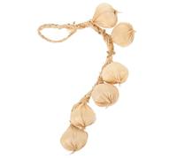 PartyKindom 1 String Simulated Garlic String Decor Vivid Faux Garlic Photo Prop for Home Restaurant and Party Decoration for Harvest Festivals and Unique Photography