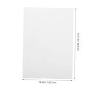 PartyKindom 10 Sheets Textured Cardstock Paper Thick Watercolor Copy Paper for Sketching Painting Drawing Wood Pulp Rough Surface Art for Artists Classroom Personal Projects
