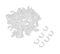 PartyKindom 100pcs Bobbin Clips Thread Organizer for Sewing Machines Silicone Retaining Rings Prevent Thread Unwinding Compatibility for Home and Industrial Sewing Projects