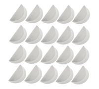 PartyKindom 100pcs Disposable Bird Cage Liners Papers Soft Absorbent Parrot Cage Pads Thick for Clean Healthy Environment