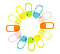 PartyKindom 100pcs DIY Colored Stitch Markers Lightweight Knitting Rings for Crochet and Knitting Accessories Easy to Slip Plastic Markers for Hats Scarves Gloves Craft Projects
