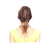 PartyKindom 100PCS High Elastic Hair Ties Colorful Ponytail Holders Bulk Hair Ropes for Women Black Thick Style