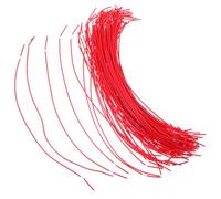 PartyKindom 100pcs Insulated Wire for Elementary School Science Experiments Electricity Connection Wires for Teaching Electricity Principles
