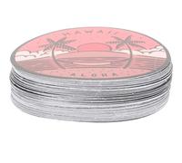 PartyKindom 100pcs Multi-use Stickers Waterproof PVC Adhesive Sticker Assorted Color Portable Anti-Resistant Landscape Printing for Diaries Handbook