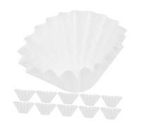 PartyKindom 100pcs Pour-Over Coffee Filter Paper Basket Style for Drip Coffee Makers Fine Filtration Technology for Pure Taste and Safe Material Compatible with Machines Smooth Flavor Brewing