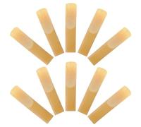 PartyKindom 10pcs Alto Saxophone Reeds Strength Durable Accessories for Eb Sax Easy Installation for Musicians Lightweight Compact Design for Performances Fine Craftsmanship for Reliable Use