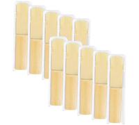 PartyKindom 10pcs Clarinet Reeds B♭ Reeds Strength Hand-made Replacement Clarinet Accessory for Musician Practice