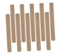 PartyKindom 10pcs Mailing Tubes with Caps Round Cardboard Paper Tubes for Posters Art Prints Maps Shipping Packing