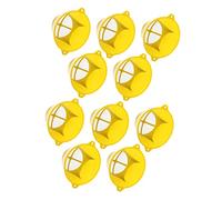 PartyKindom 10pcs Metal Mesh Paint Filter Funnels for Automotive Industrial Coating Fine Strainers with Wire Mesh Thick Construction for Reliable Paint Impurity Filtration