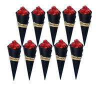PartyKindom 10PCS Mini Dry Flower Bouquet Natural Sunflower and Rose Dried Flowers Decorative Gift Box for Home Decor Photography Props Lightweight and Arrangement
