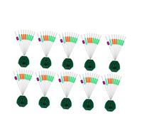 PartyKindom 10pcs Practical Silicone Fishing Line Stoppers Durable Float Stops for Stream River Lake Fishing Accessories Easy to Carry Tangle