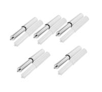 PartyKindom 10pcs Telescopic Tissue Rack Accessories Paper Towel Holder Spring Rod Paper Roller Replacement Rod for Tissue Toilet Spindle Spring Toilet Holder Stainless Steel