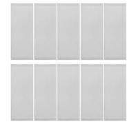 PartyKindom 10pcs Zinc Plates Zinc Sheet Electroplating Supplies Consistent Results Reliable Performance for Electroplating Experiments and Fruit Battery Making