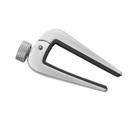 PartyKindom 12 String Adjustable Guitar Capo Heavy Duty Clamp for String Acoustic Electric Guitar Bass Ukulele Secure Fit Flexible Pitch Versatile Performance Accessory Silver