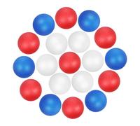 PartyKindom 120 Pcs Colored Table Tennis Balls Assorted Party Game Balls PP Material Lightweight for School Activities Group Events Hand Eye Coordination Training