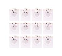 PartyKindom 12pcs Cartoon Paper Tote Bags with Panda Pattern Strong Cardpaper Material Square Bottom Design Versatile Party Favors Bags for Birthday and Wedding