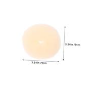 PartyKindom 12pcs Hair Bun Makers for Women Large Beige Hair Donut Styling Tools Elegant Bun Shaper for Teens Easy for Daily Wear and Special Occasions