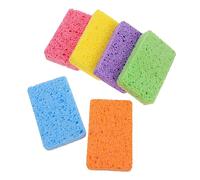 PartyKindom 12pcs Kitchen Dishcloths Blue Cleaning Cloths Sponge Dish Towels Useful Household Duster Cloths for Dish Cleaning Random Color