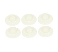 PartyKindom 12Pcs Mini Paper Fabric Hats for DIY Doll Accessories Wide Brimmed Visor Craft Material for Handmade Crafts School Projects