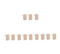 PartyKindom 12pcs Natural Loofah Dish Sponge Dishwashing Scouring Pad for Vegetable Scrubber Bowl Pot Cleaning for Home Kitchen Use as Dish Cleaning Cloth and Plate Wash Towels