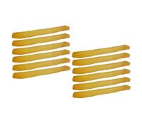 PartyKindom 12PCS Realistic Simulated French Fries Model Fake Food Props for Photography Kitchen Party Decorations Soft Safe Vivid Plaything for Home Display