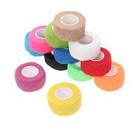 PartyKindom 12pcs Self- Wrap Elastic Protective for Skin Light Fluorescent Each Pack Has