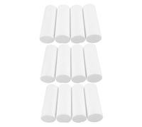 PartyKindom 12PCS Solid Polystyrene Foam Rods Durable Craft Foam Tubes for DIY Modeling Early Childhood Art Projects Floral Arrangements and Wreath Bases with Smooth Surface and Stable