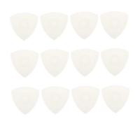 PartyKindom 12pcs Transparent Nylon Anti-skid Guitar Picks for Da Ruan Yueqin Ukulele Replacement Plectrums Professional Fine Craftsmanship
