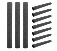 PartyKindom 12pcs Water Pipe Insulation Foam Tube Black Pe Foam Pipe Covers Compression Resistance Multifunctional Heat Preservation for Heating