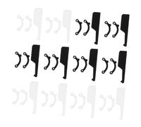 PartyKindom 12sets Nose Corrector Silicone Inserts Painless Nose Lifter Shaper for Gradual Bridge Reshaping Invisible Job Device for Day Night Wear