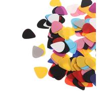 PartyKindom 150pcs Durable Guitar Picks Smooth Surface Guitar Plectrums Thicknesses for Beginners Practicing Musicians