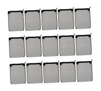 PartyKindom 15pcs Fine Mesh Aquarium Filter Bags with Secure Zipper Durable Polyester Media Pouches for Activated Carbon Zeolite and Granular Filtration Flow and Quality Fish Tanks