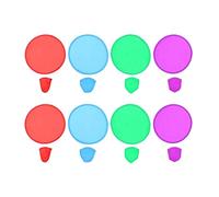 PartyKindom 15Pcs Flying Discs Polyester Folding for Outdoor Activities for Camping Picnics and Parks Design for Fun and Athletic Development