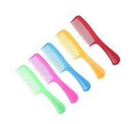 PartyKindom 15pcs Hairdressers Comb Wide for Curls Cutting Hairdressing Detangle Plastic Hair Brush