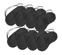 PartyKindom 16Pcs Disposable Eye Masks Masks with Double Elastic Bands Blackout Eye Covering for Travel Outdoor Breaks Comfortable Sleeping Lightweight Pressure Relieving Design