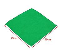 PartyKindom 16pcs Nano Absorbent Microfiber Square Towels for Baby Feeding and Travel, Small Face Kerchiefs in Green and Purple, Quick-Dry Nursing Washcloths for Portable Use